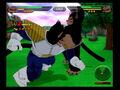 Great Ape Vegeta vs. Great Ape Gohan