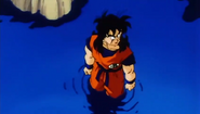 Yamcha training in the river between Diablo Desert and East Mt. Paozu