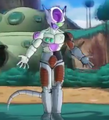 A Frieza Race member wearing the Mecha Frieza Suit in Xenoverse 2