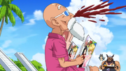 DBS Master Roshi nose bleed