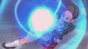 DBXV Mira's Full Power! I'm the Best! Cutscene 4 Female Future Warrior's Buster Cannon 0112-04