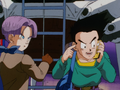 Goten talking on the phone with Valese