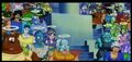 Grand Kai's Planet bg fighters amazed at Goku vs. Pikkon.