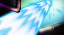 Vegeta's Final Flash destroys Raichi's fortress