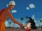 Nam congratulating Goku