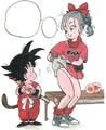 Bulmabutt.jpg (257 KB) Bulma showing Goku her panties in attempt to get the Dragon Ball from him