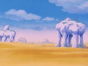 Diablo Desert in Dragon Ball Z