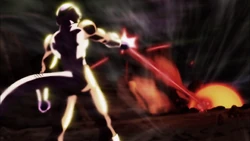 Freeza ataca Toppo por trás