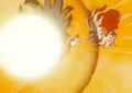 Future 17 and Future 18 firing Ki Blasts in The History of Trunks