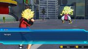 SDBH World Mission Ch3, Sub Ch4 Super Saiyan Beat (Saiyan-Earthling Hybrid) VS Broly (Legendary Super Saiyan 3)