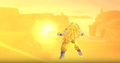 Goku's Super Explosive Wave in Raging Blast 2