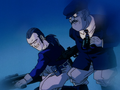 Van Zant and Smitty in a flashback in Dragon Ball GT