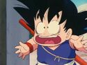 Goku enters the Sherman Priest's house