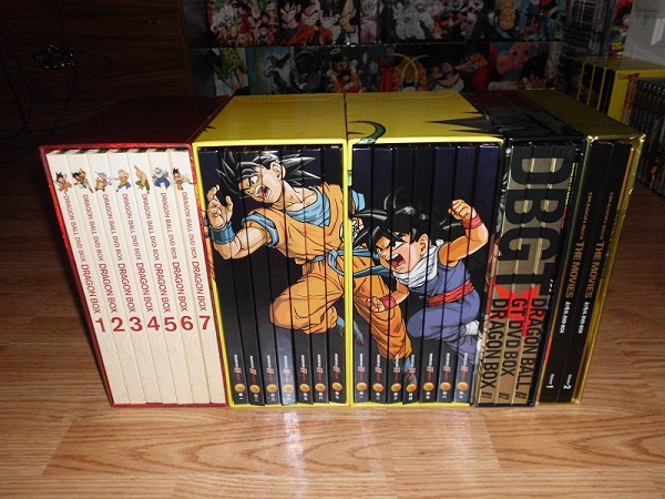 DVD Complete Tv Series Dragon Ball Collection Complete Dragon Ball, Z,GT &  Super
