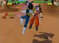 Vegeta (Scouter) uses his Grapple Throw