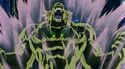 Bio-Broly powers up against Goten