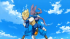 Vegeta punched in the face