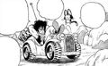 Yamcha in his car