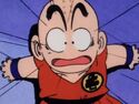 Krillin realizes he does not have a nose