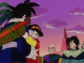 Goku with his friends