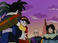 Goku with his friends