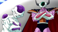 Frieza and his father on the Big Gete Star in the 18th promotional movie