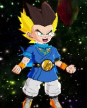 Pinich Super Saiyan Human