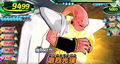 Super Buu finishes charging his Light Grenade