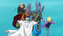 Beerus vs Piccolo ten et N°18