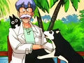 Dr. Brief with his pets