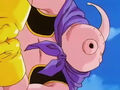 Majin Buu prepares a Super Kamehameha