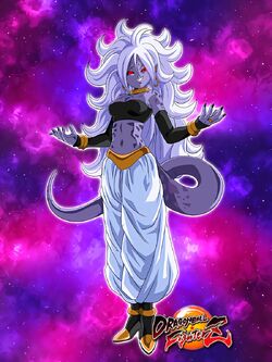 Android 21 Evil Observes Events of DBS Super Hero by