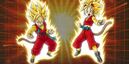 Super Saiyan Hero & Heroine in Dragon Ball Heroes