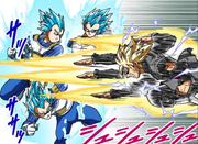 Vegeta vs black manga