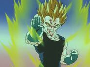 Vegeta en ssj2 lanzando el big bang