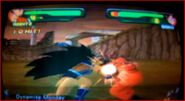 Raditz performs Dynamite Monday in Budokai