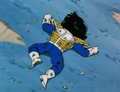 Gohan knocked out by Frieza