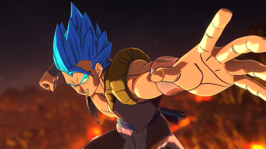 Tried to make Gogeta Blue, changed the style a bit! What do you