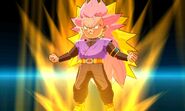 KF Goku Black (Future Trunks fused) in Super Saiyan 3-Super Saiyan Rosé