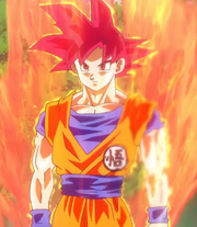 SSG Goku DBZ La Batalla de los Dioses