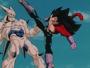 Vegeta Ssj4 vs Omega Shenron