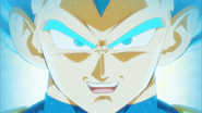 Vegeta as Super Saiyan Blue