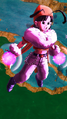 DB Legends Pan - Honey (DBL08-07E) Maiden Blast (Special Move Arts - Maiden's Rage charging purple energy spheres)