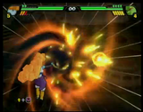 Zangya firing the Shoot Blaster in Budokai Tenkaichi 3