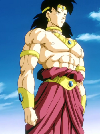 Why does Broly grow to be so muscular when transformed? Unless I'm