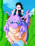 Icarus and Gohan in the Garlic Jr. Saga