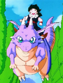 Icarus and Gohan in the Garlic Jr. Saga