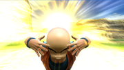 Krillin Solar Flare Zenkai Battle