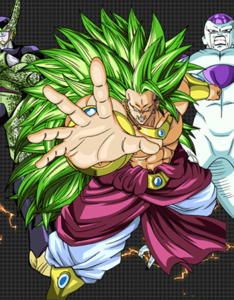 DBZ Broly se transforma no Lendário Super Saiyajin