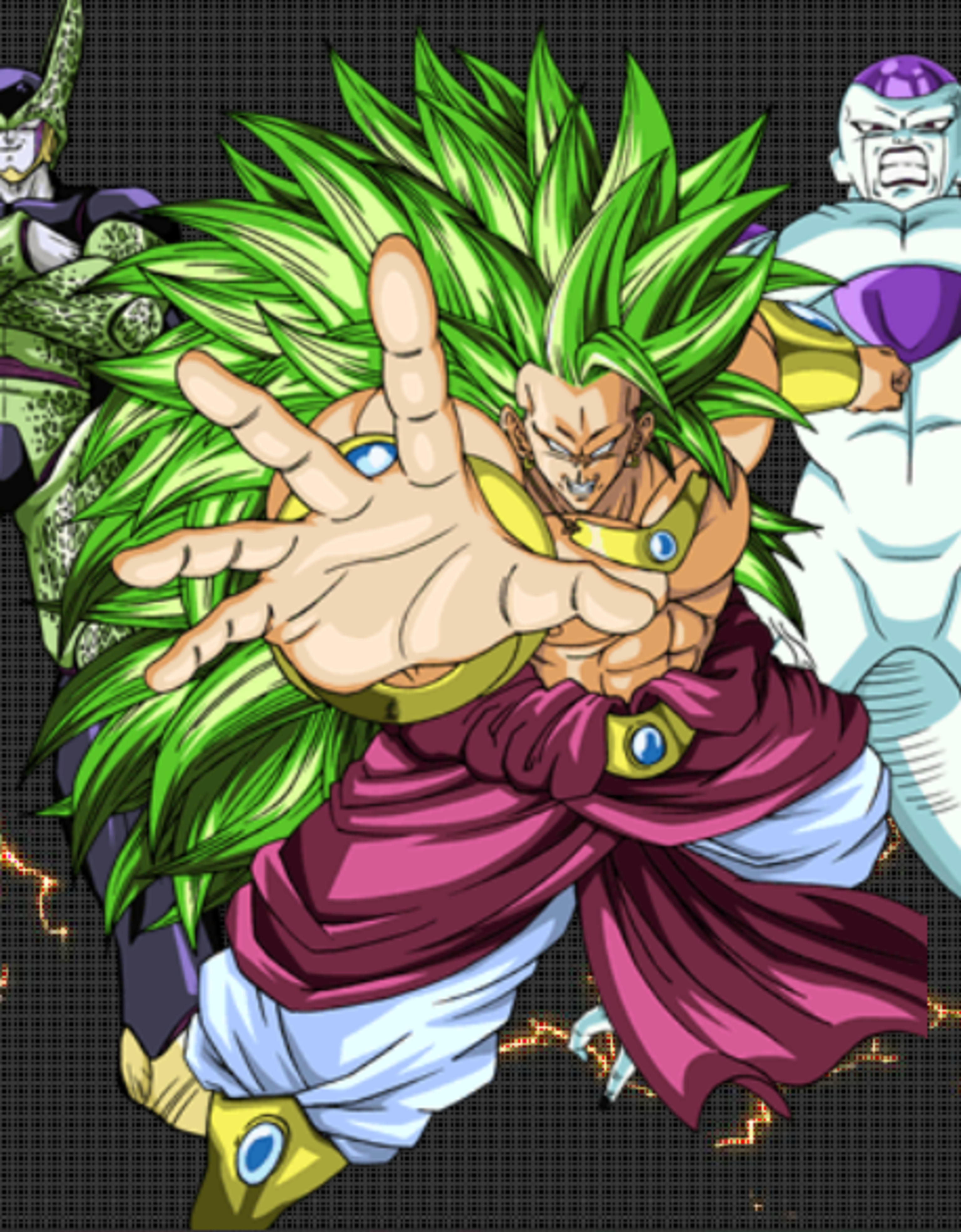 broly the legendary super saiyan 6